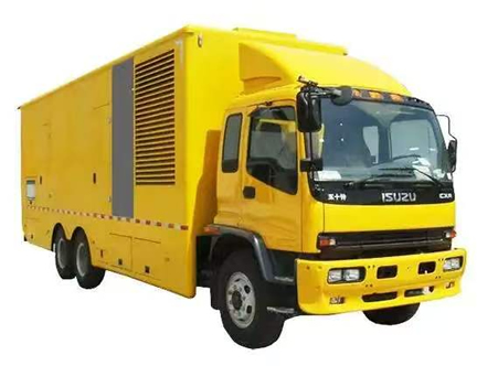 移动汽车发电机组