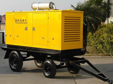 移动拖车发电机组